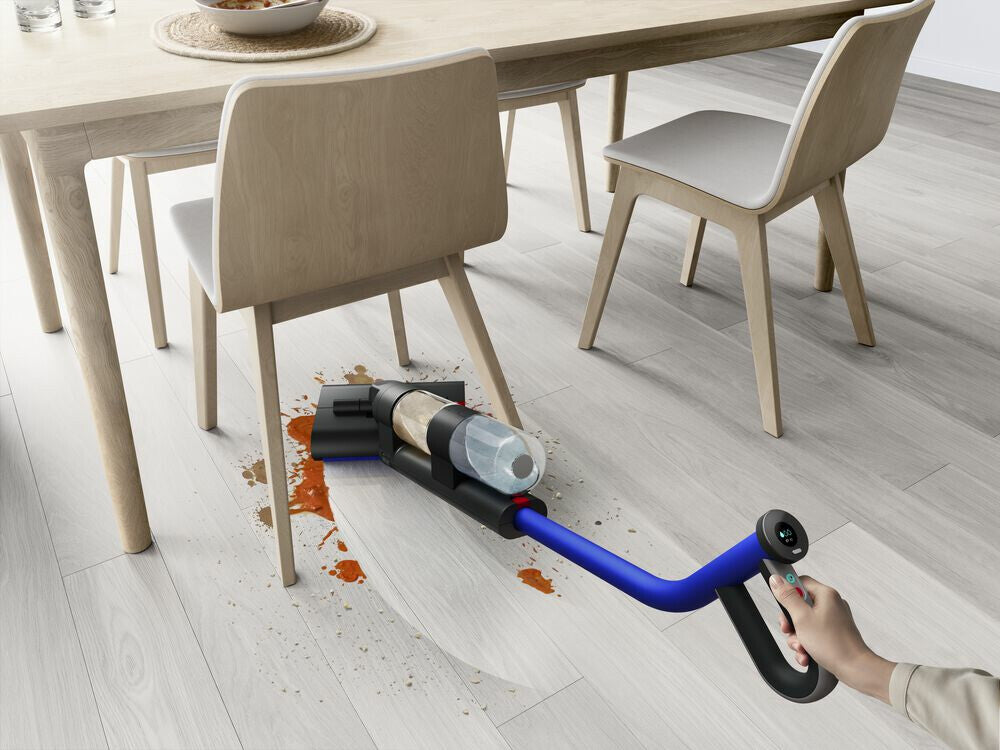 Dyson Wash G1 Skaftdammsugare Batteri Våt Utan påse Svart, Blå