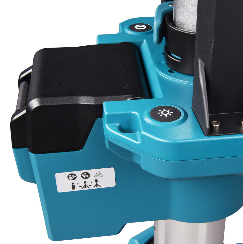 Makita DEADML814 arbetslampor Svart, Grön, Rostfritt stål LED