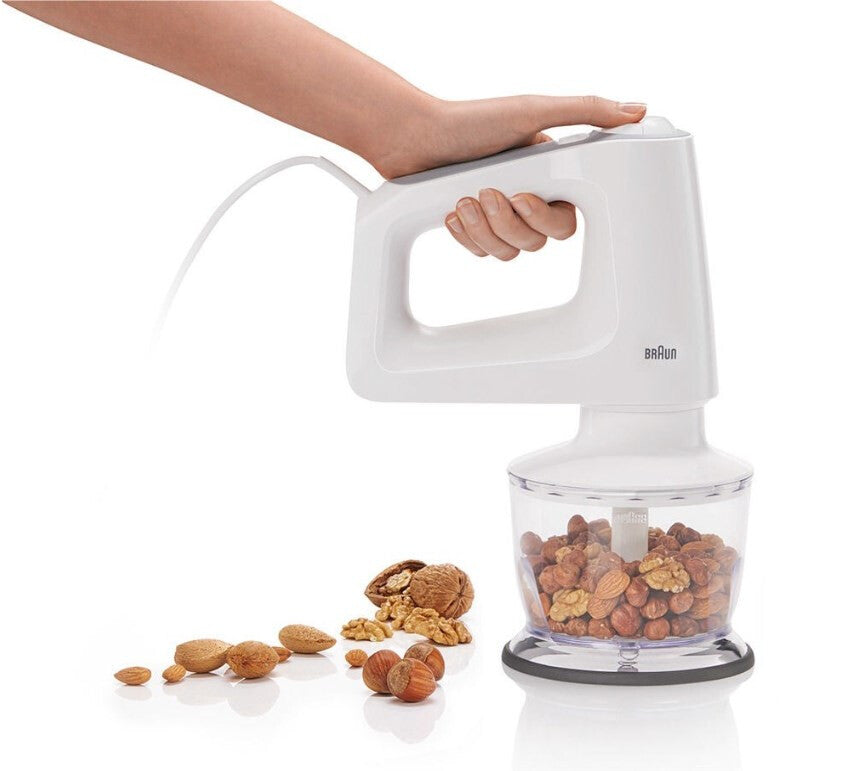 Braun HM 3135 WH Handmixer 500 W Grå, Vit
