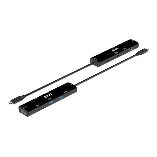CLUB3D CSV-1599 dockningsstationer för bärbara datorer USB 3.2 Gen 1 (3.1 Gen 1) Type-C Svart
