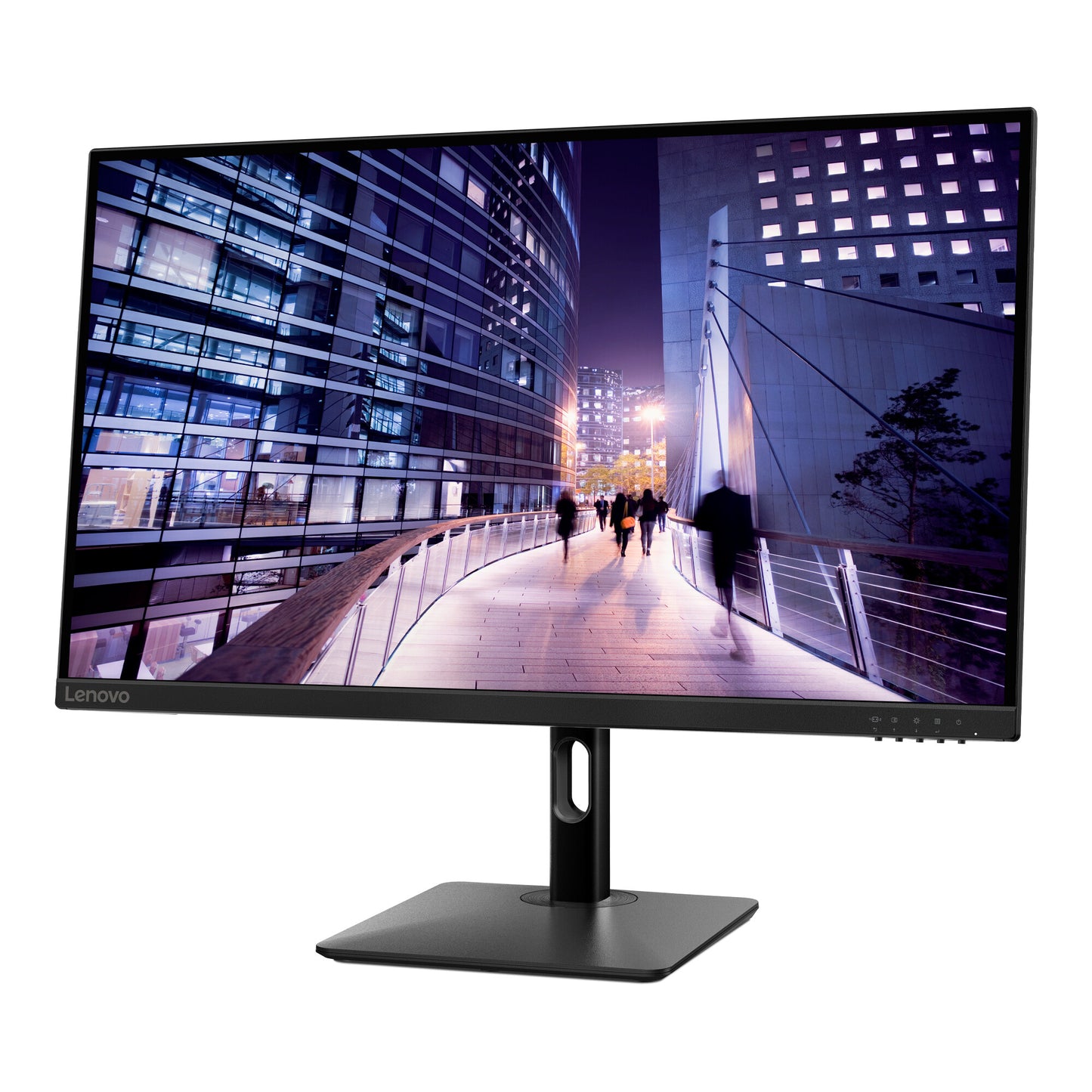 Lenovo N27p LED display 68,6 cm (27") 3840 x 2160 pixlar 4K Ultra HD Svart