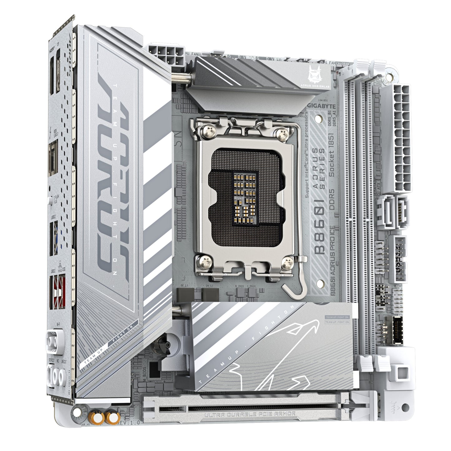 GIGABYTE B860I AORUS PRO ICE moderkort Intel B860 LGA 1851 (Socket V1) Mini-ITX
