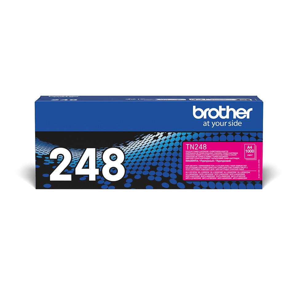Brother TN-248M Tonerkassett 1 styck Original Magenta