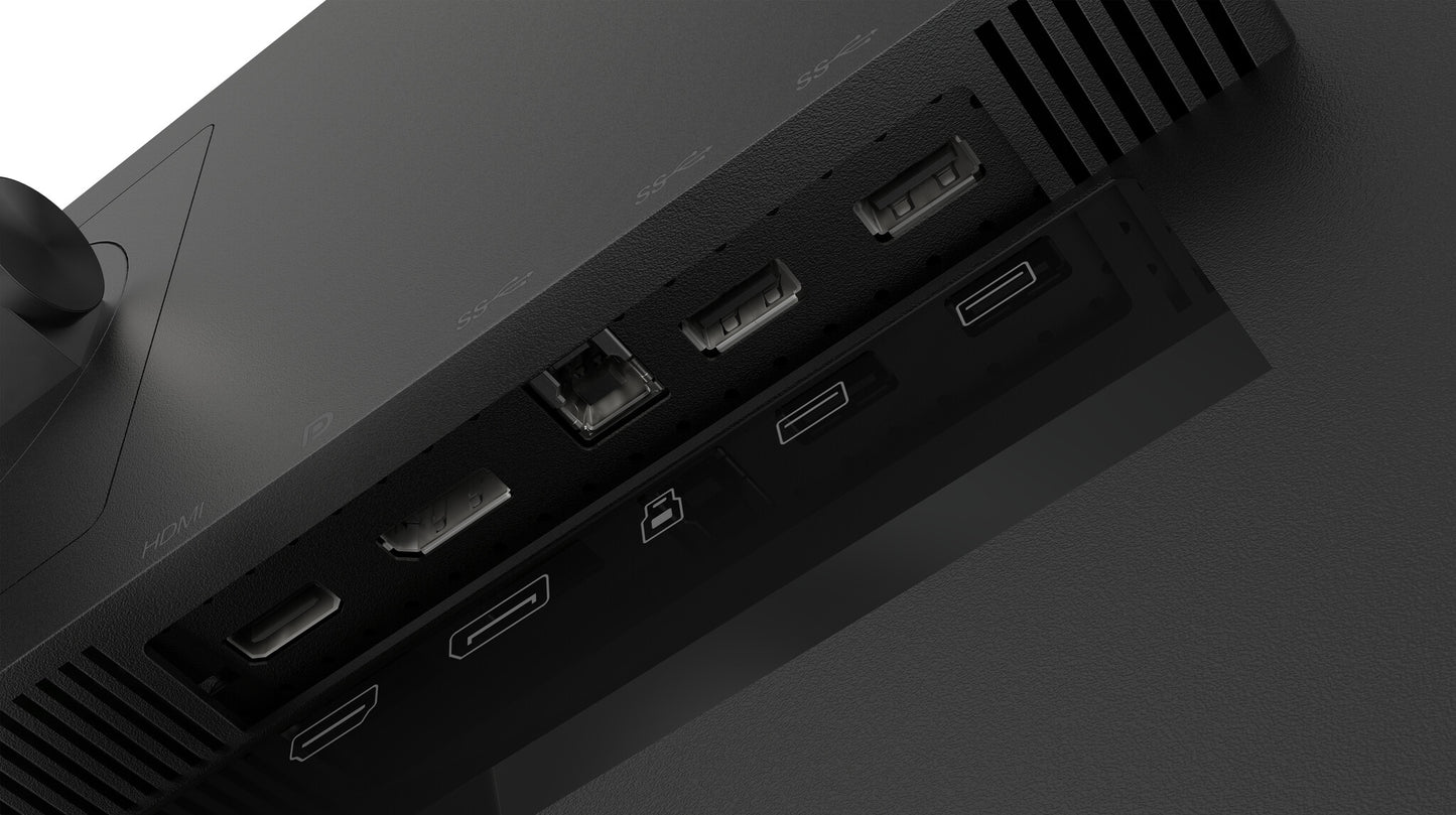 Lenovo ThinkVision T27q-20 platta pc-skärmar 68,6 cm (27") 2560 x 1440 pixlar Quad HD LCD Svart