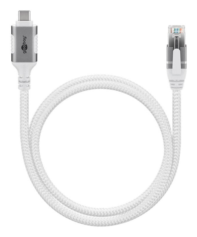 Goobay 74176 nätverkskablar Vit 2 m Cat6 F/UTP (FTP)