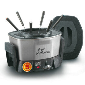 Fritel FF 1400 Single 1,5 l 1400 W Antracit, Silver