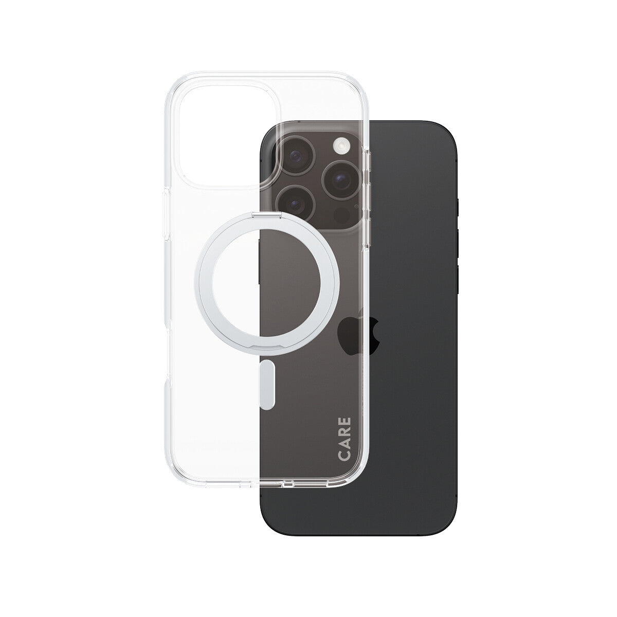 PanzerGlass CARE by PG SLV Kick/MagS iPhone16P 6.9 mobiltelefonfodral Omslag Transparent