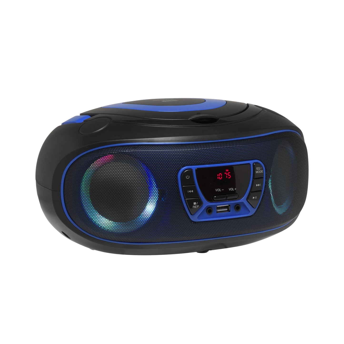 Denver TCL-212BT BLUE CD-spelare Bärbar CD-spelare Svart, Blå