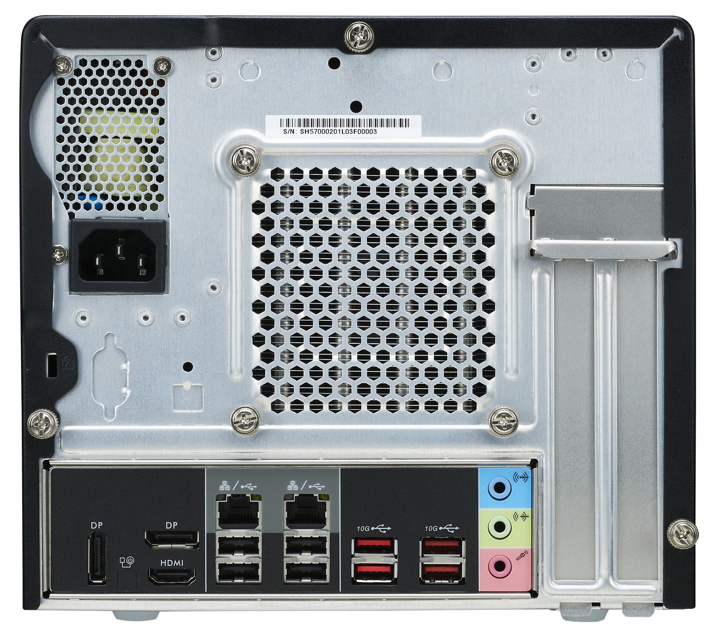 Shuttle SH570R8 datorhölje & moderkort 13L storlek PC Svart LGA 1200 (Socket H5)