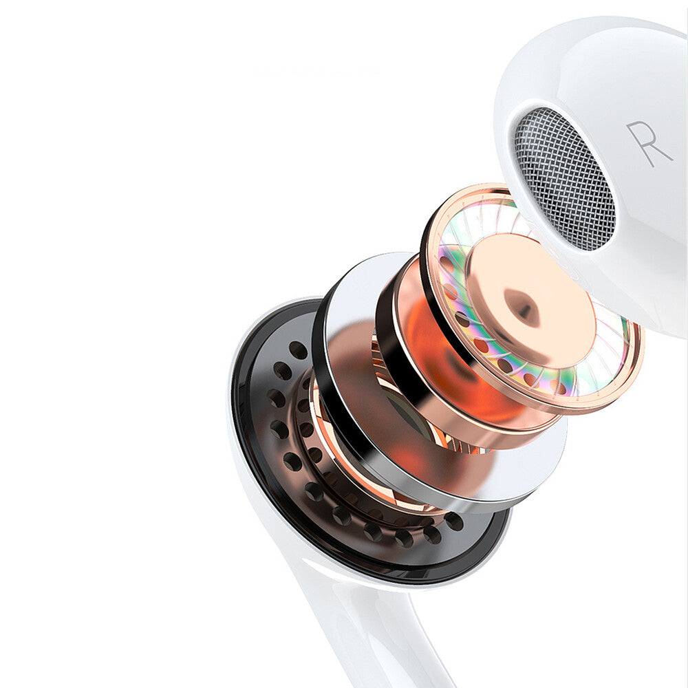 DUDAO X14TPRO Headset Kabel I öra Samtal/musik Vit