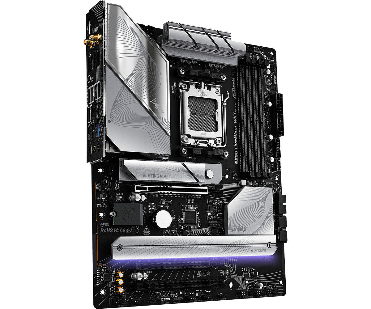 Asrock B850 LiveMixer WiFi AMD B850 AM5-sockel ATX