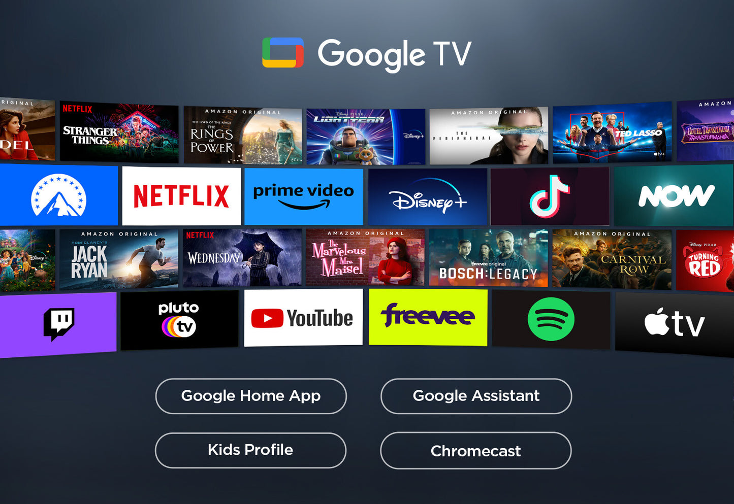 TCL C65 43C655 TV-apparat 109,2 cm (43") 4K Ultra HD Smart-TV Wi-Fi Titan 430 cd/m²