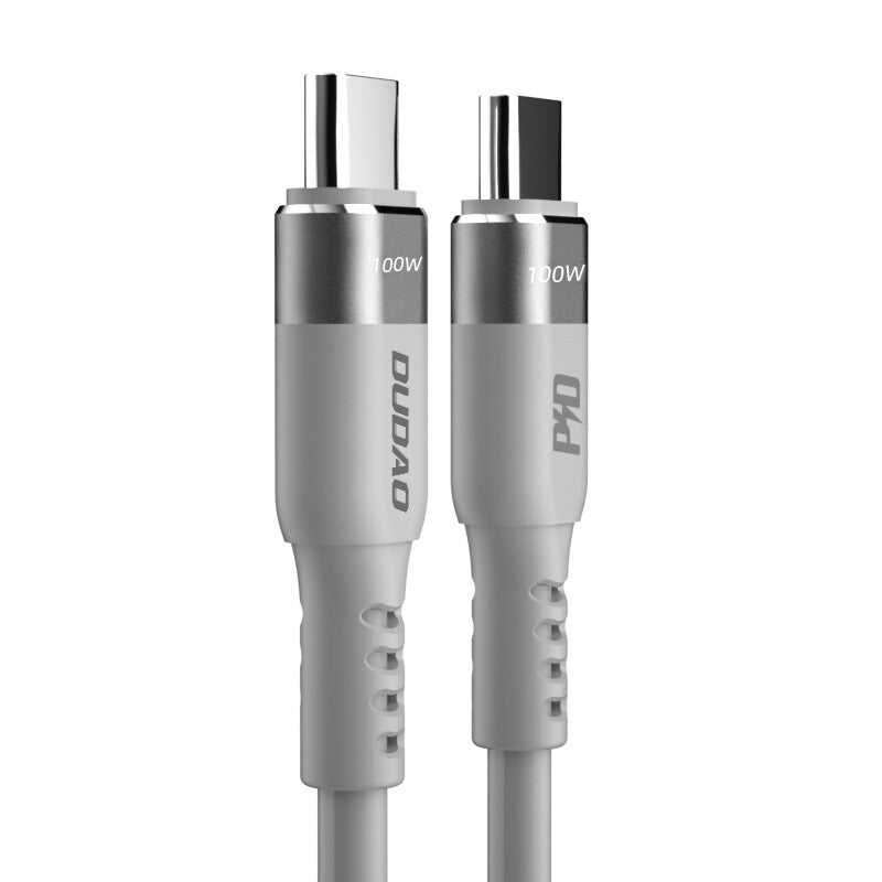 DUDAO L5CMAX USB-kablar 1 m USB C Grå