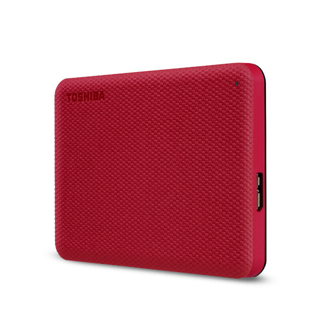 Toshiba Canvio Advance externa hårddiskar 4 TB Röd