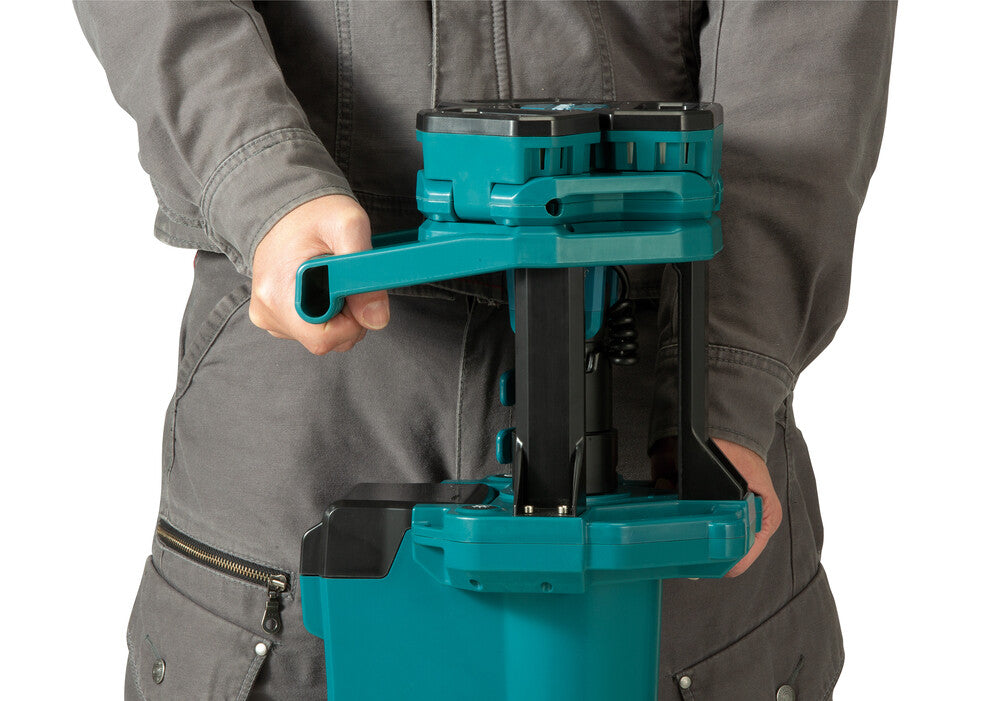 Makita DEADML814 arbetslampor Svart, Grön, Rostfritt stål LED