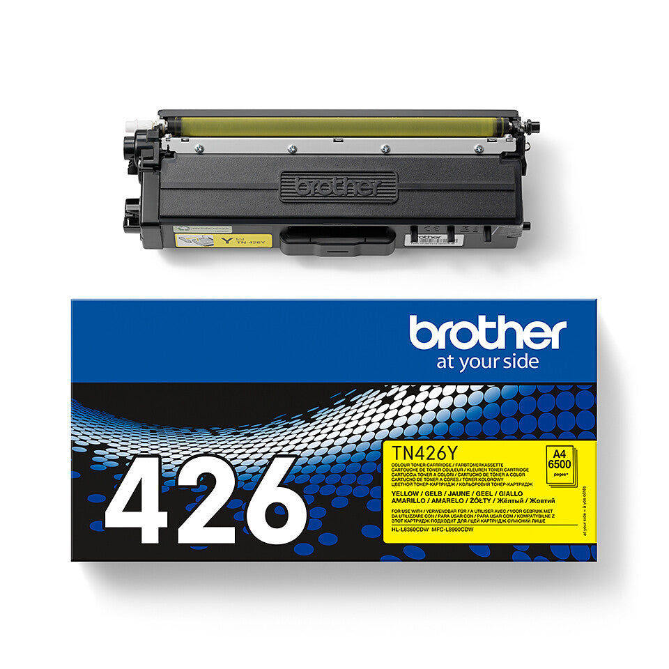 Brother TN-426Y Tonerkassett 1 styck Original Gul