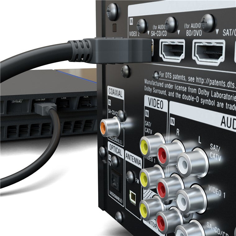 Goobay 60627 HDMI-kabel 15 m HDMI Typ A (standard) Svart