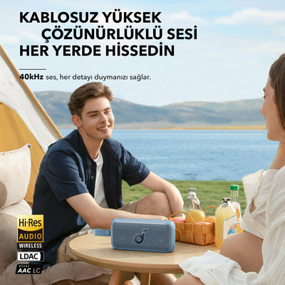 Anker MOTION 300 - BLUE Bärbar stereohögtalare Blå 30 W