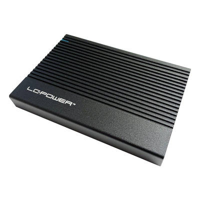 LC-Power LC-25U3-C Hölje för lagringsenheter HDD- / SSD kabinett Svart 2.5"