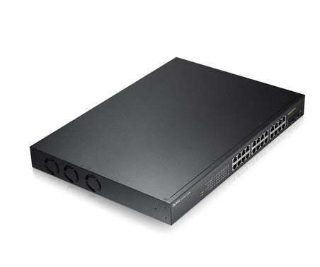 Zyxel GS1900-24HP hanterad Gigabit Ethernet (10/100/1000) 1U Svart