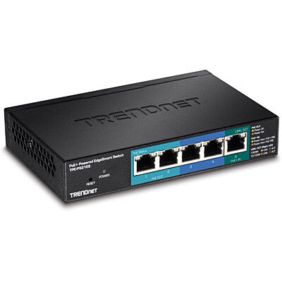 Trendnet TPE-P521ES nätverksswitchar hanterad Gigabit Ethernet (10/100/1000) Strömförsörjning via Ethernet (PoE) stöd Svart