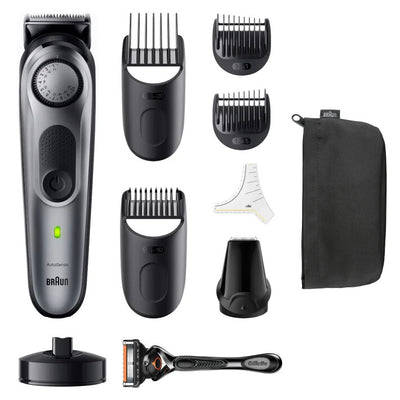 Braun BeardTrimmer 7 BT7420 skäggtrimmer Batteri 40 2 cm Silver