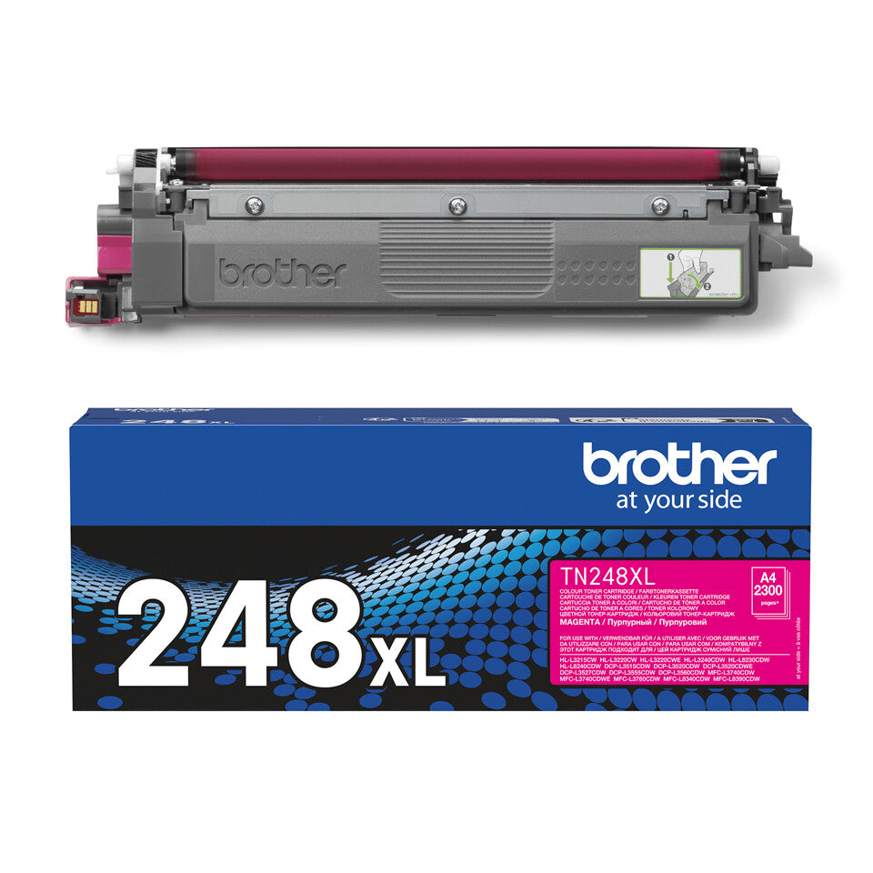 Brother TN-248XLM Tonerkassett 1 styck Original Magenta
