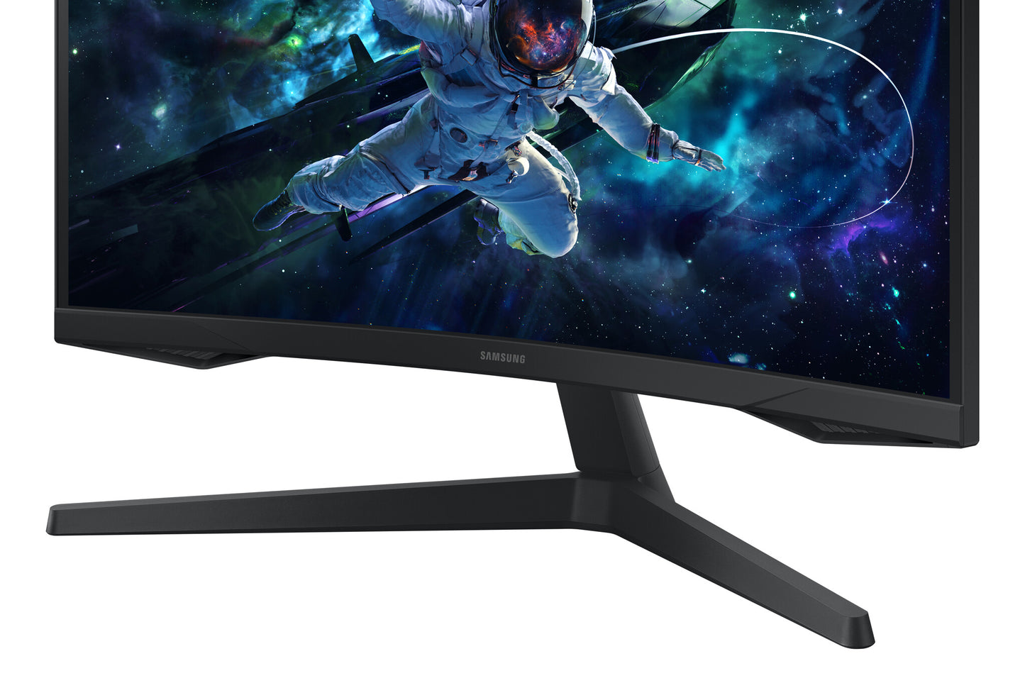 Samsung G55C platta pc-skärmar 68,6 cm (27") 2560 x 1440 pixlar Quad HD LED Svart