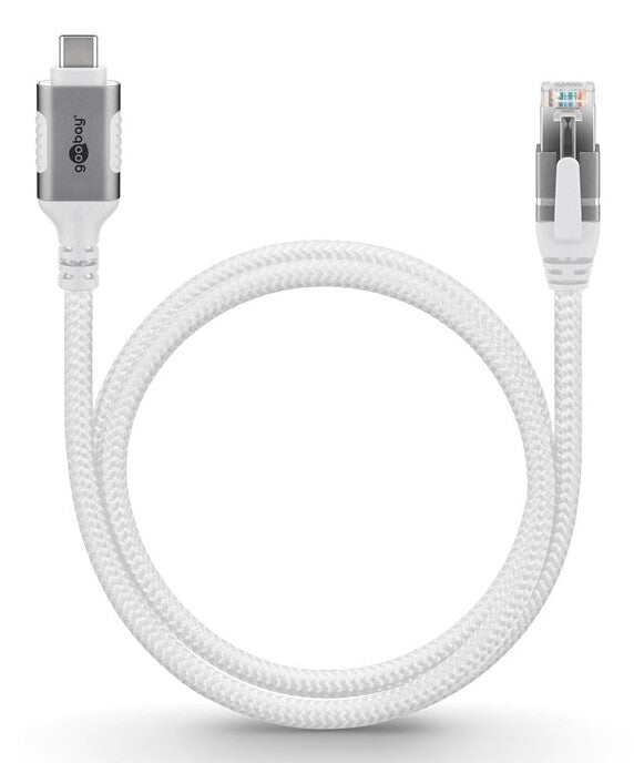 Goobay 74176 nätverkskablar Vit 2 m Cat6 F/UTP (FTP)