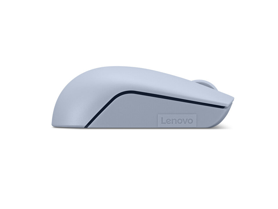 Lenovo 300 Wireless Compact Maus Kabellos Optisch Blau 3 Tasten 1000 dpi datormöss Kontor Ambidextrous RF Trådlös Optisk