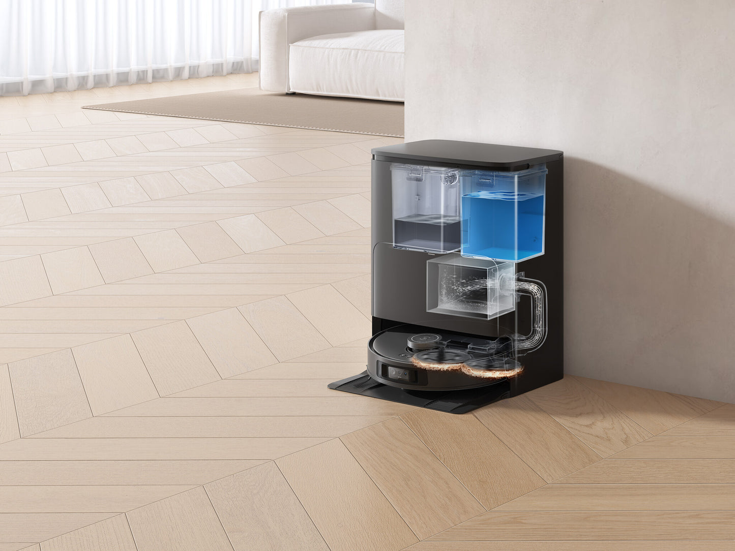 Ecovacs Deebot T30S Pro 0,275 l Utan påse Svart
