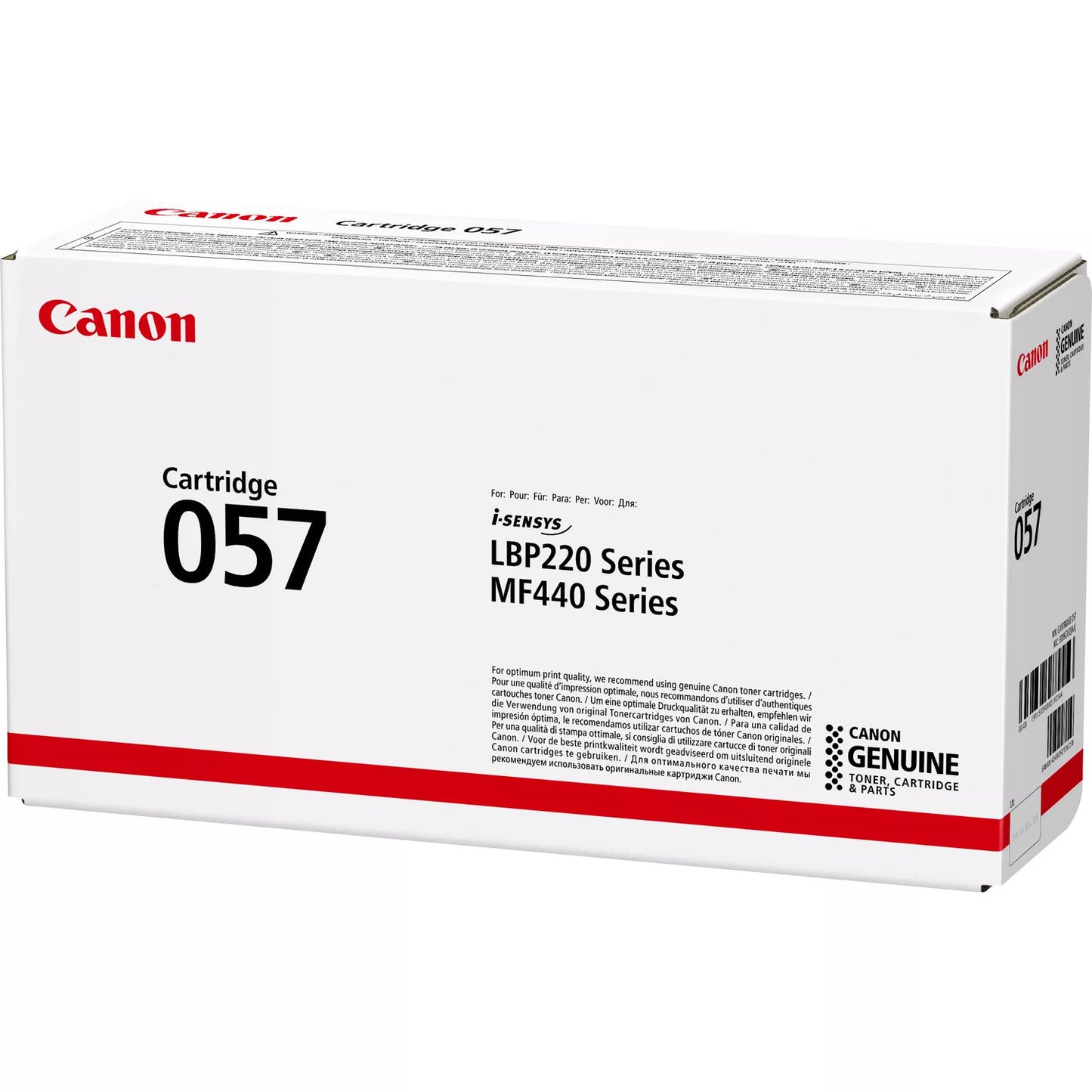 Canon 057 Tonerkassett 1 styck Original Svart