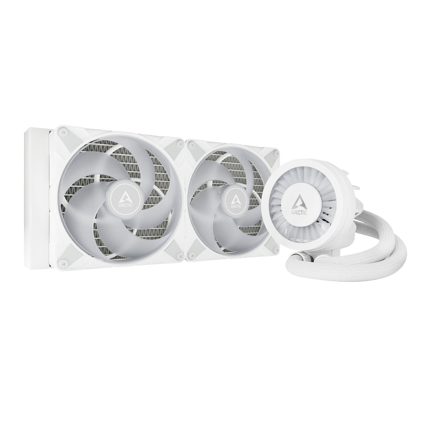 ARCTIC Liquid Freezer III 280 A-RGB Processor Allt-i-ett vätskekylare 14 cm Vit 1 styck