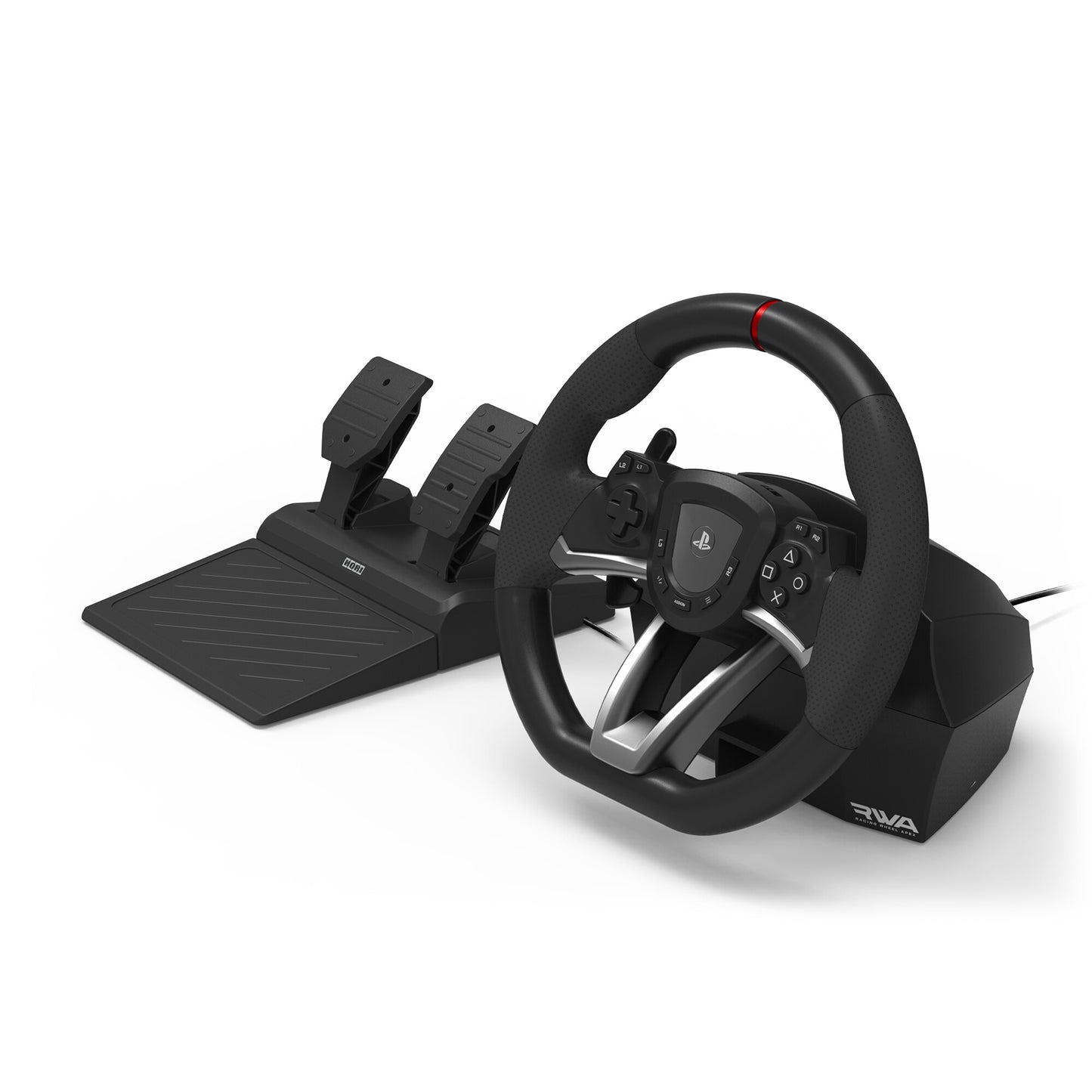 Hori Racing Wheel APEX Svart Ratt + Pedaler PC, PlayStation 4, PlayStation 5
