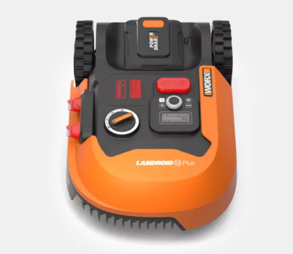WORX WR165E gräsklippare Robotgräsklippare Batteri Svart, Orange