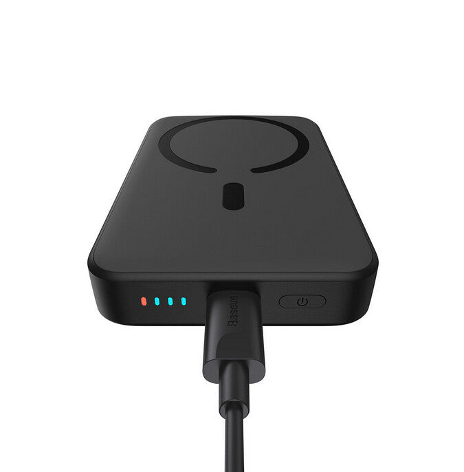Baseus Magnetic Mini 10000 mAh Trådlös laddning Svart