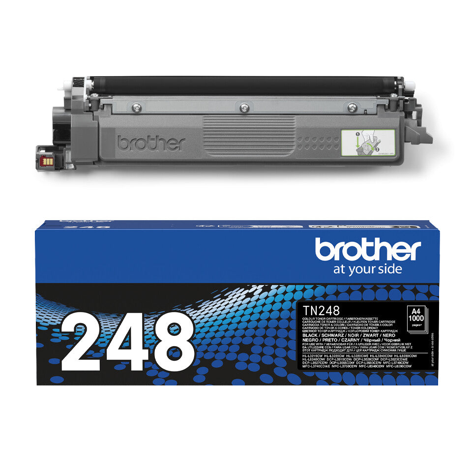 Brother TN-248BK Tonerkassett 1 styck Original Svart