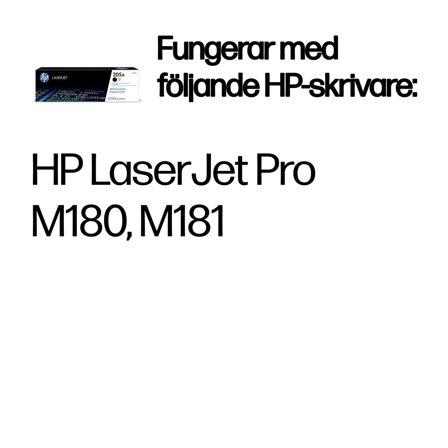 HP 205A svart original LaserJet-tonerkassett