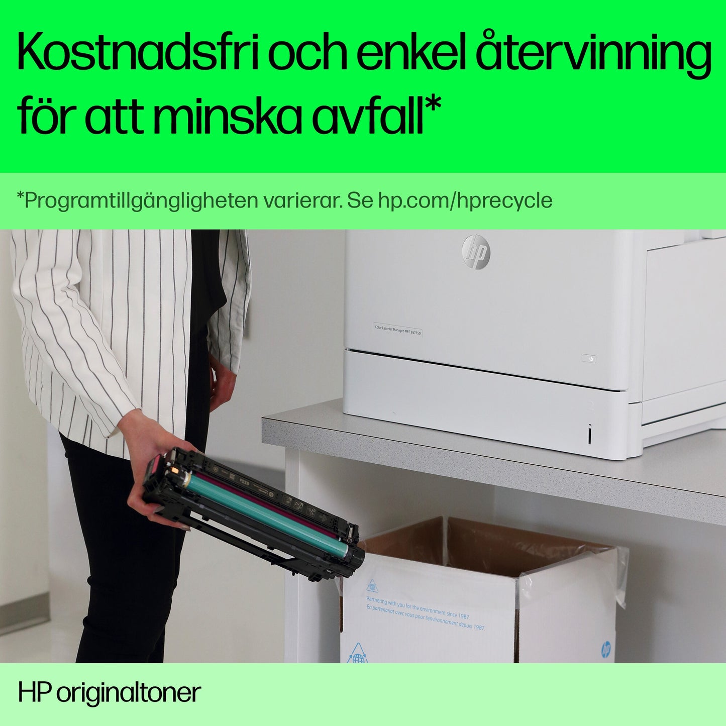 HP 90X svart LaserJet-tonerkassett med hög kapacitet, original