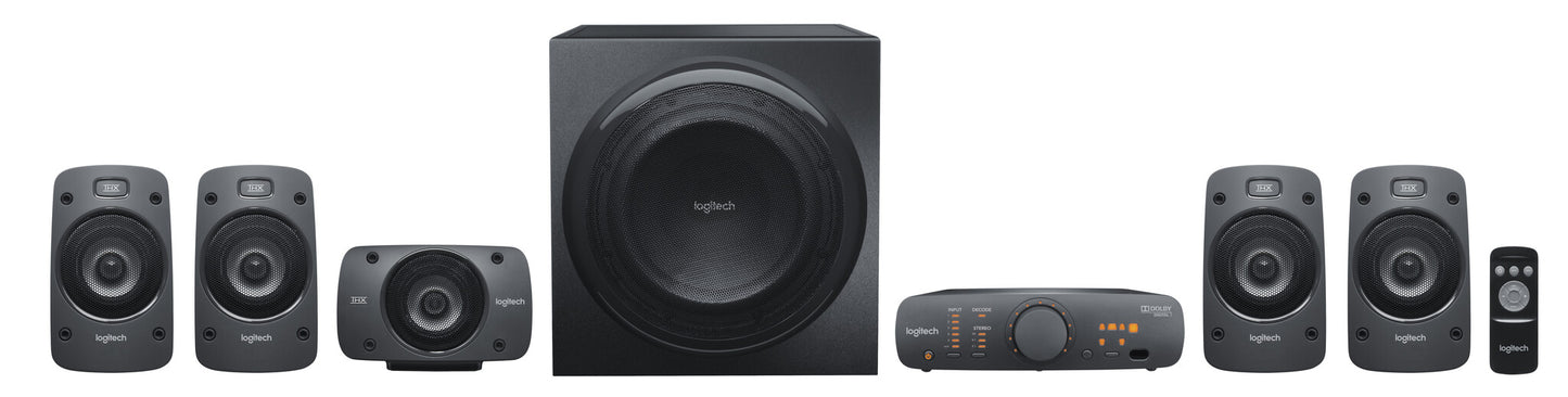 Logitech 980-000468 mikrofonset 500 W Universal Svart 5.1 kanaler 67 W