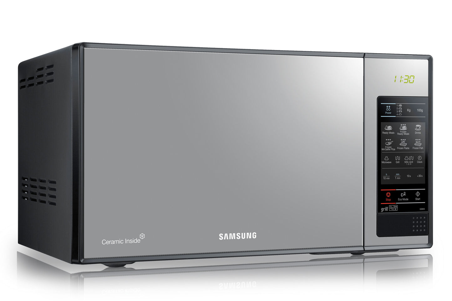 Samsung GE83X mikrovågsugn Silver Grillmikrovågsugn Bänkdiskmaskin 23 l 800 W