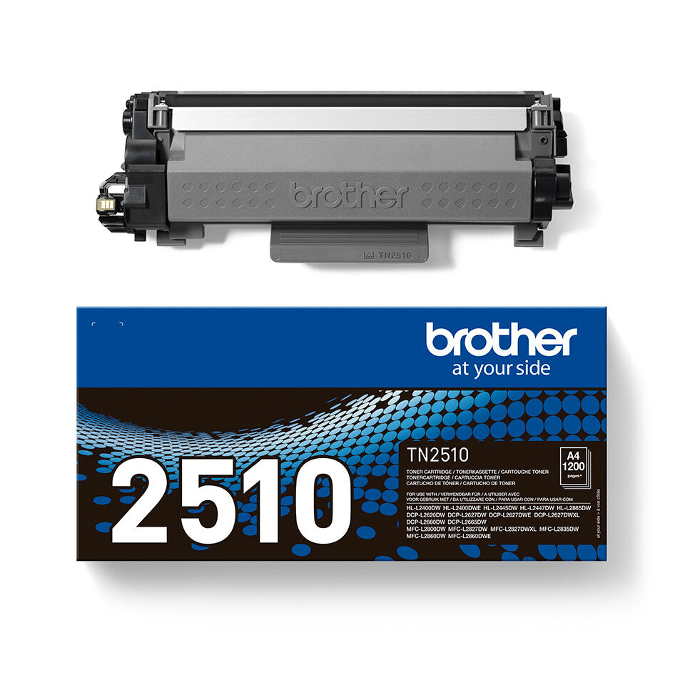 Brother TN-2510 Tonerkassett 1 styck Original Svart