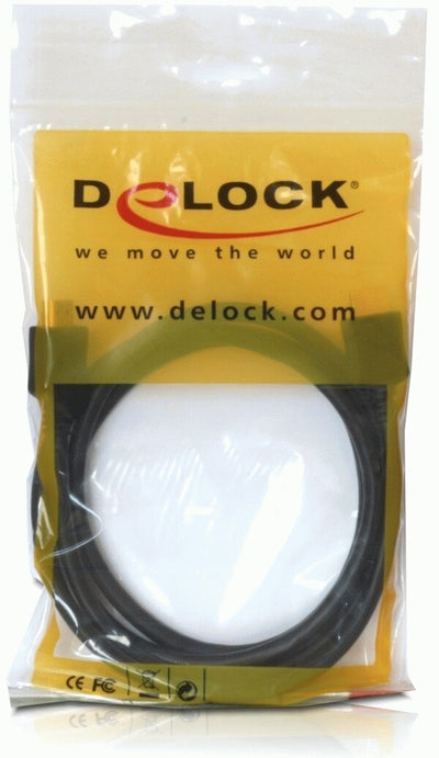 DeLOCK HDMI 1.3 Cable - 1.8m HDMI-kabel 1,8 m Svart