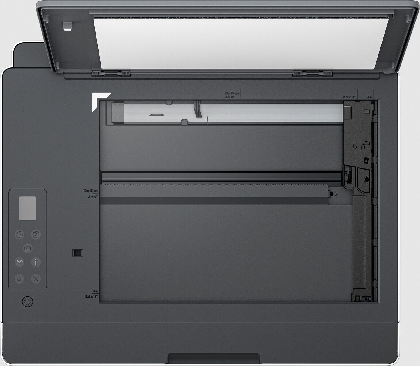 HP Smart Tank 580 All-in-One Printer, Home and home office, Print, copy, scan, Wireless; High-volume printer tank; Print from phone or tablet; Scan to PDF