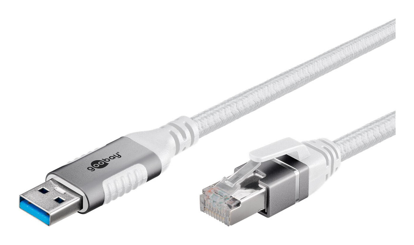 Goobay 74157 nätverkskablar Vit 1 m Cat6 F/UTP (FTP)