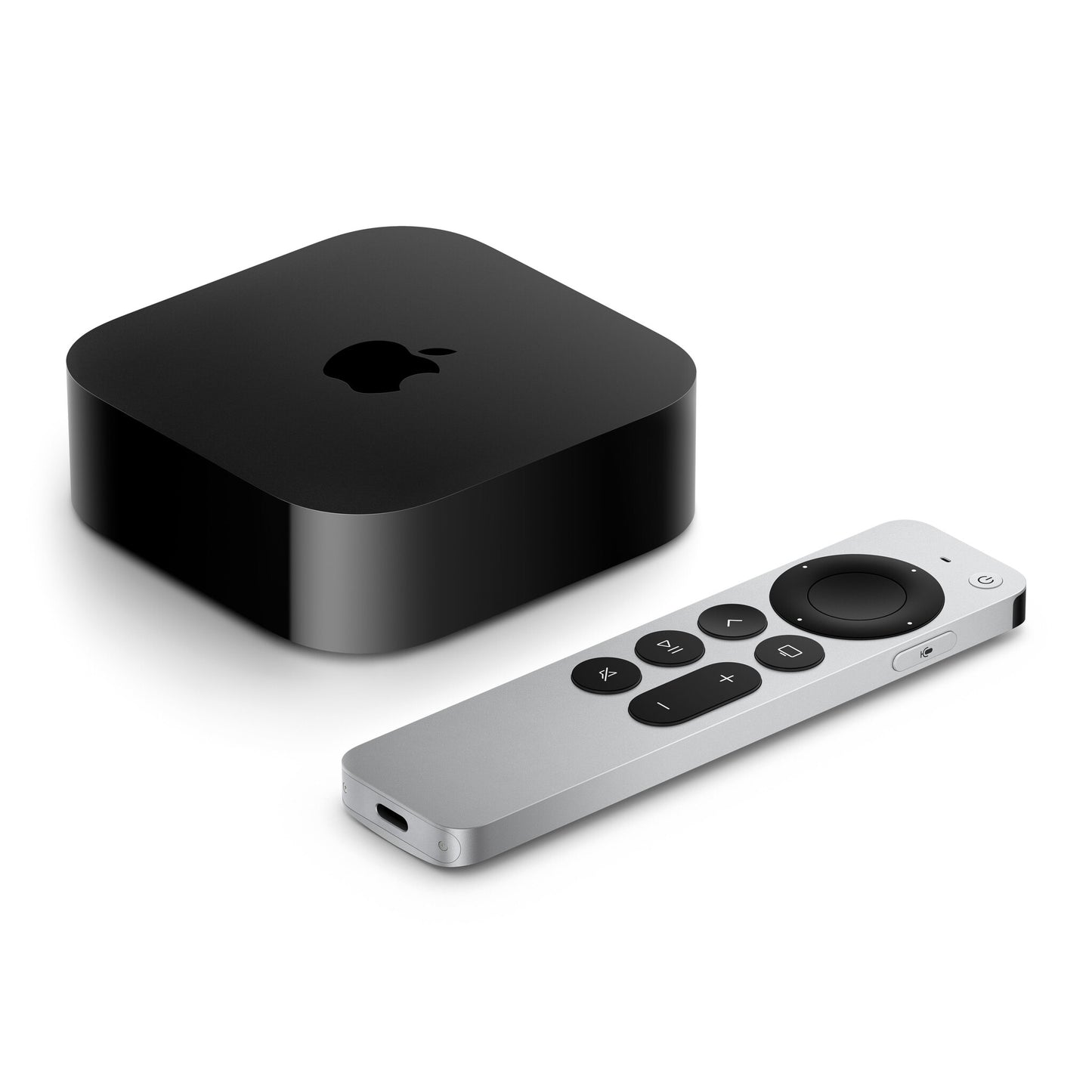 Apple TV 4K Svart, Silver 4K Ultra HD 64 GB Wi-Fi