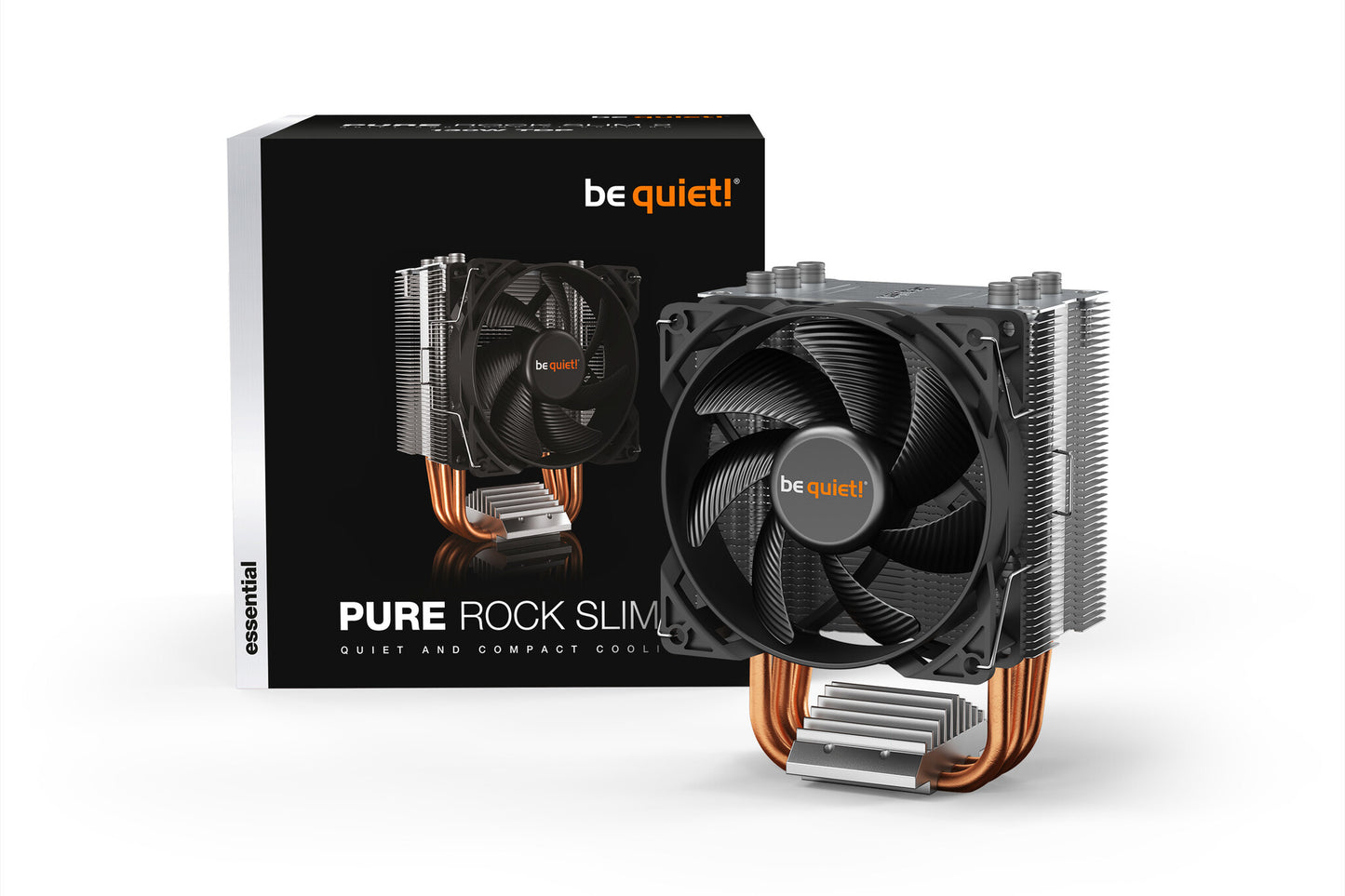 be quiet! PURE ROCK SLIM 2 Processor Kylare 9,2 cm Silver 1 styck