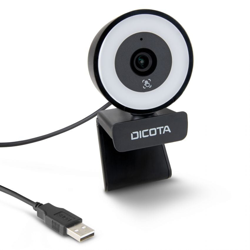 DICOTA D32066 webbkameror 5 MP 2592 x 1944 pixlar USB 2.0 Svart