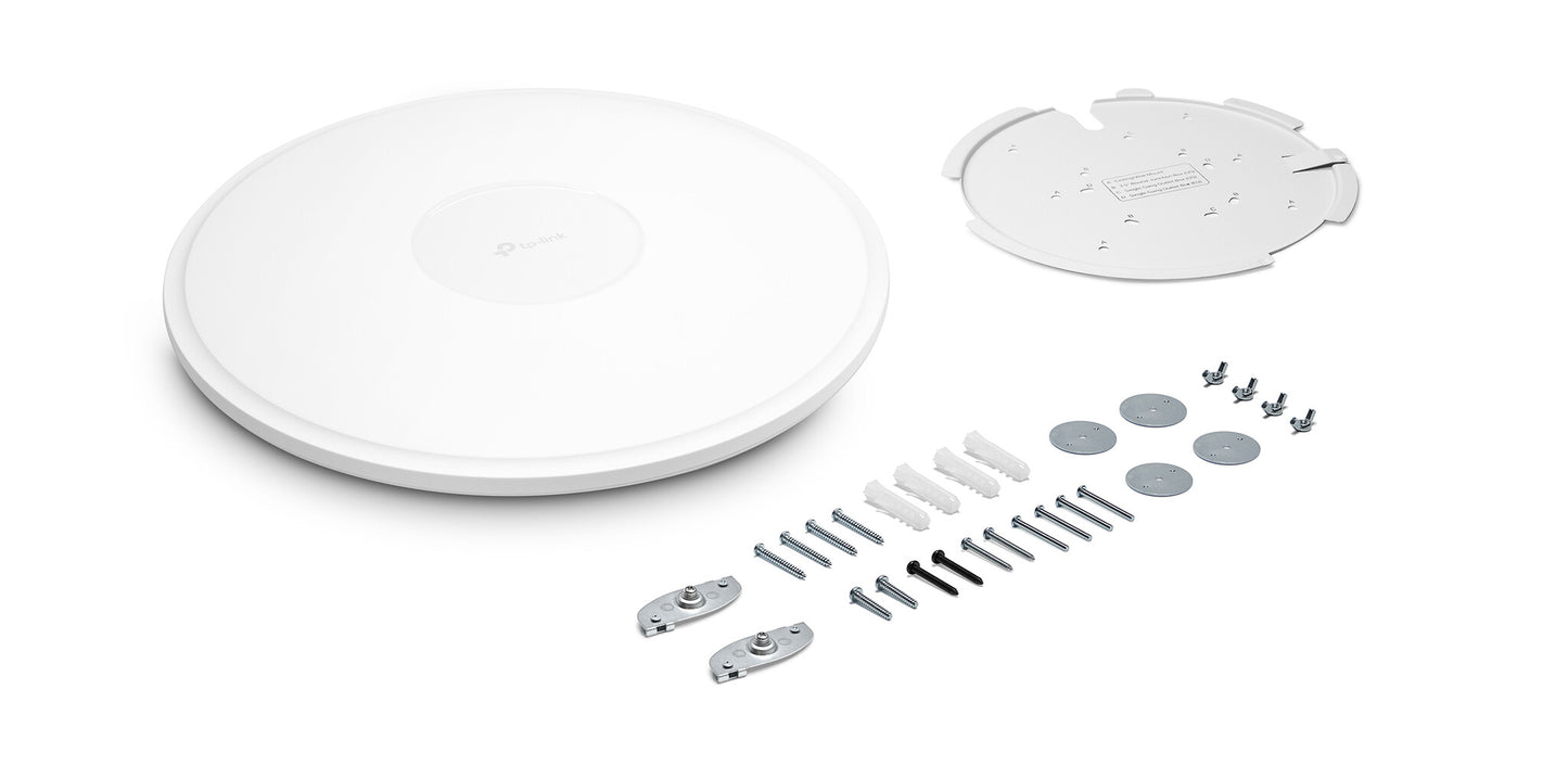 TP-Link Omada EAP772 access-punkter för trådlösa nätverk 9300 Mbit/s Vit