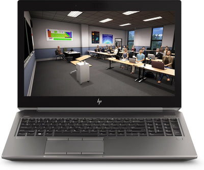 T1A HP ZBook 15 G6 Refurbished Intel® Core™ i7 i7-9850H Mobil arbetsstation 39,6 cm (15.6") 32 GB DDR4-SDRAM 1,02 TB SSD Wi-Fi 6 (802.11ax) Windows 10 Pro Grå
